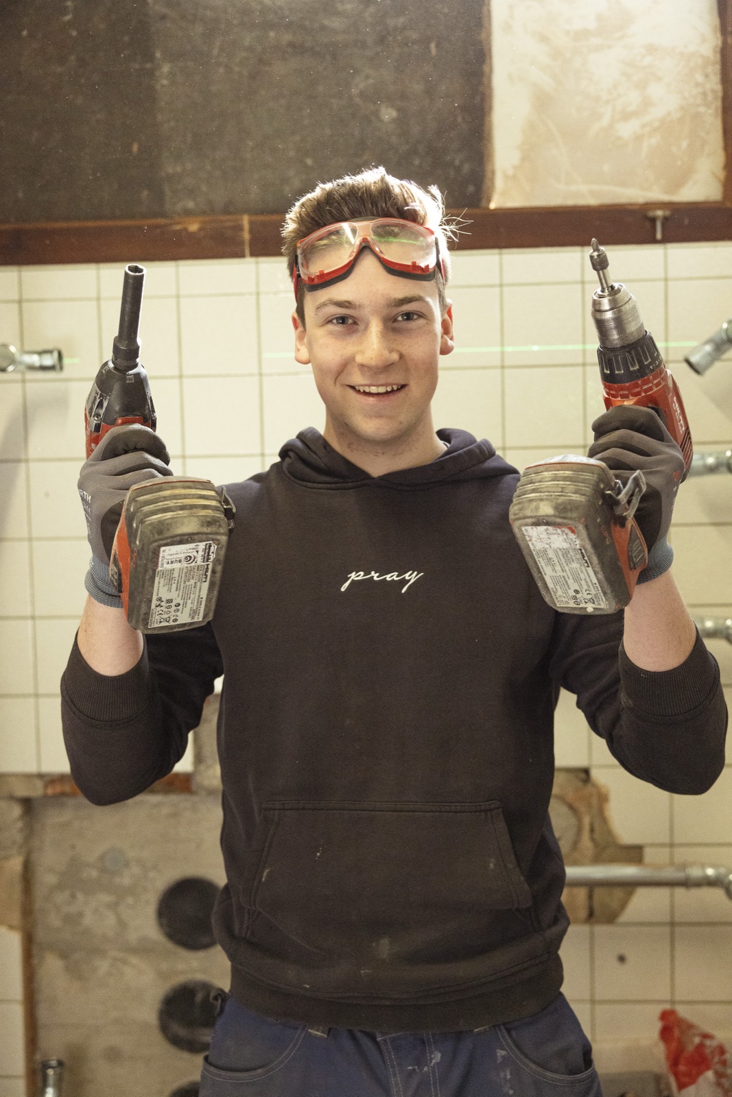 Einblick in den Arbeitsalltag bei Bury Haustechnik