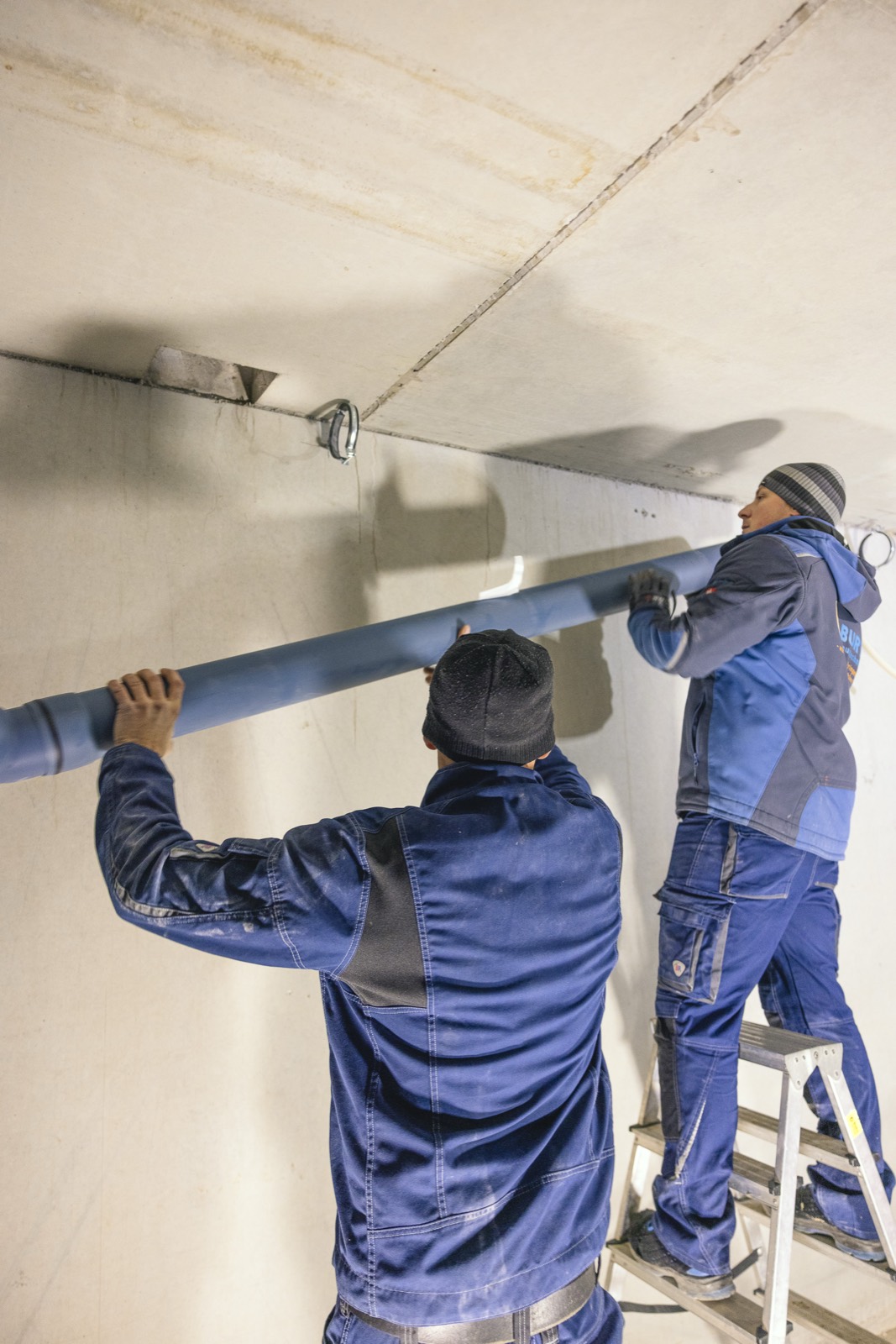 Sanitärinstallation durch Bury